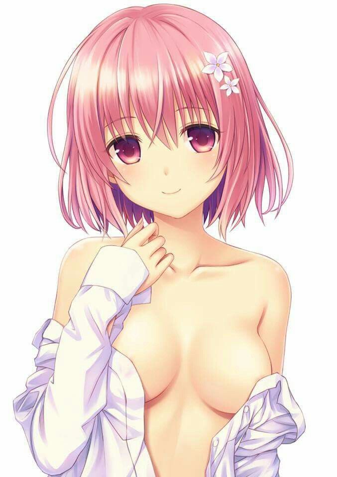 Cute anime girls hentai pink hair