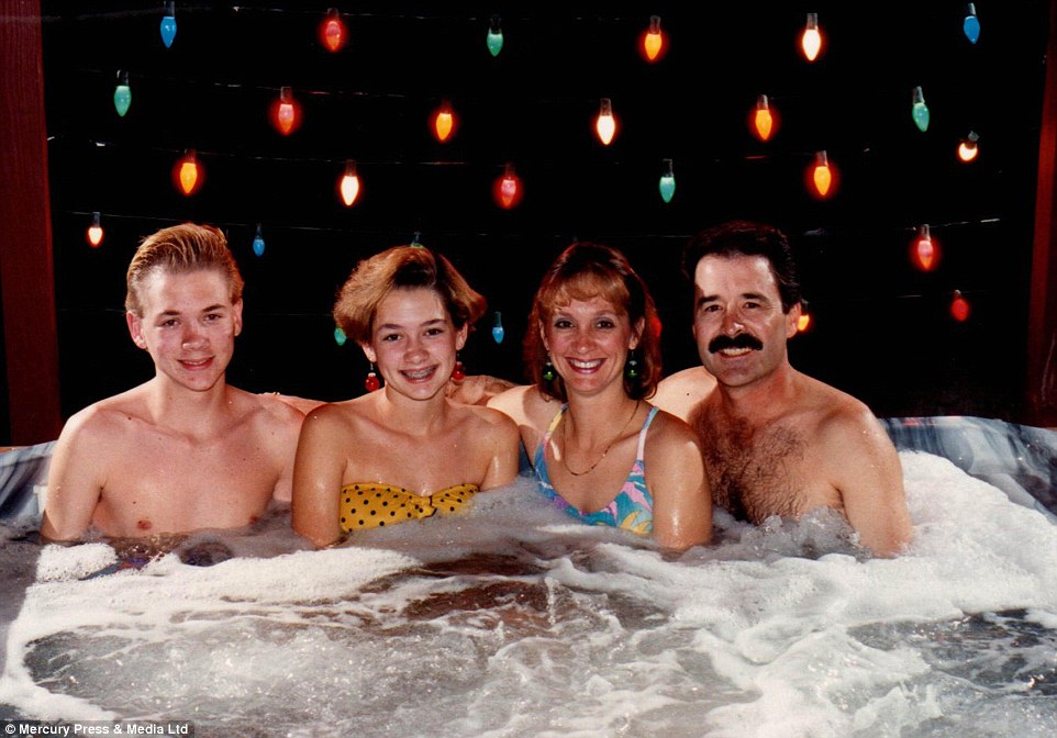 Hot tub nudist family video