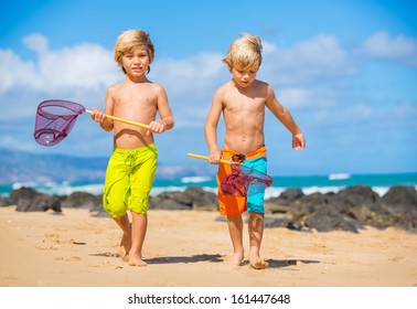 Young boy nudists beach