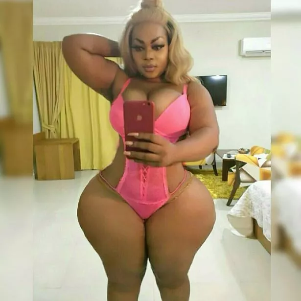 Sexy black big ass girl of africa