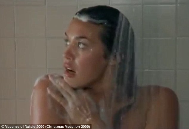 Young nudist teen shower