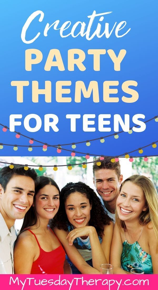 Co- ed birthday party themes for teens