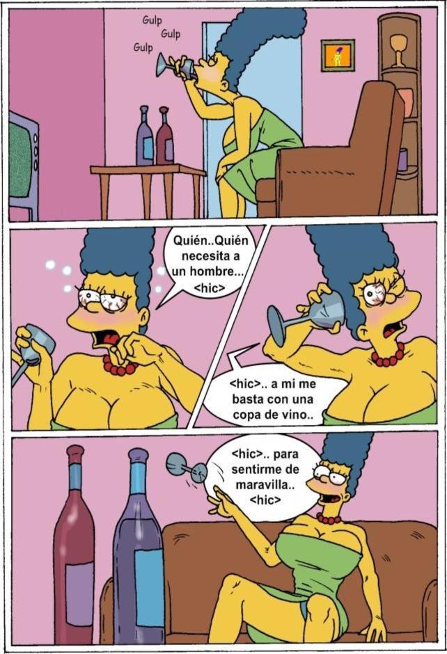 Bart and marge simpson porn comic