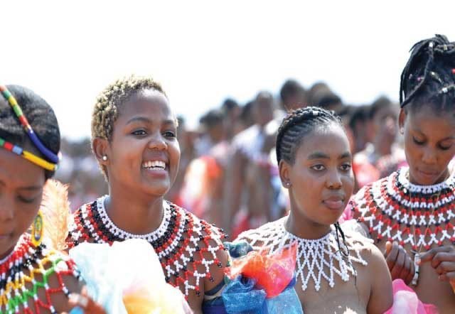 South african zulus girls