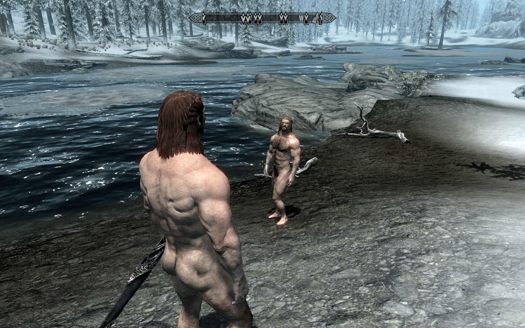 Video game nude mod erect