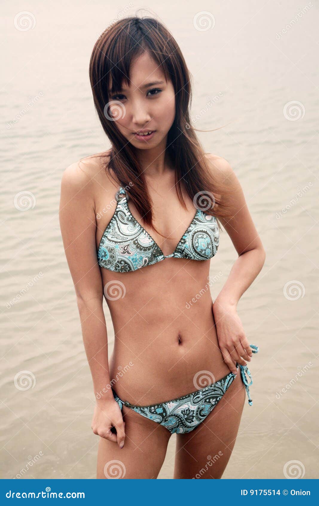 Cute asian women bikini