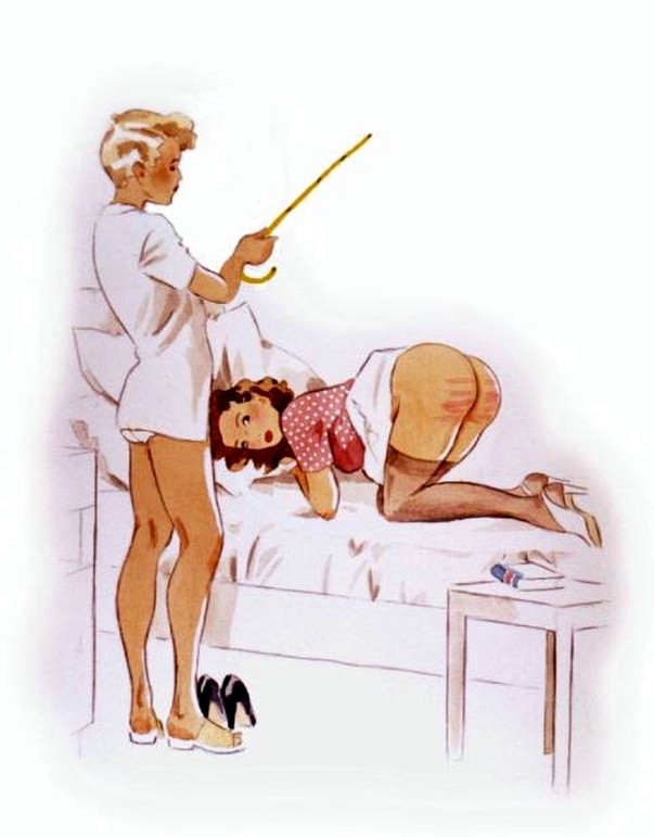 Adult spanking for pleasure illustrations