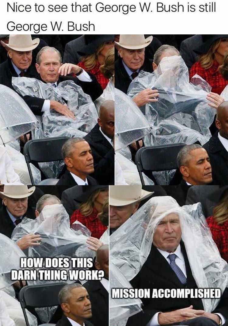 Adult bush funny joke president really