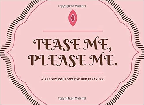 Oral sex coupons for her