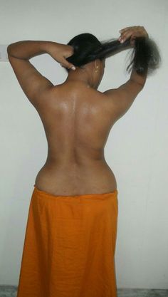 Real aunty back nude