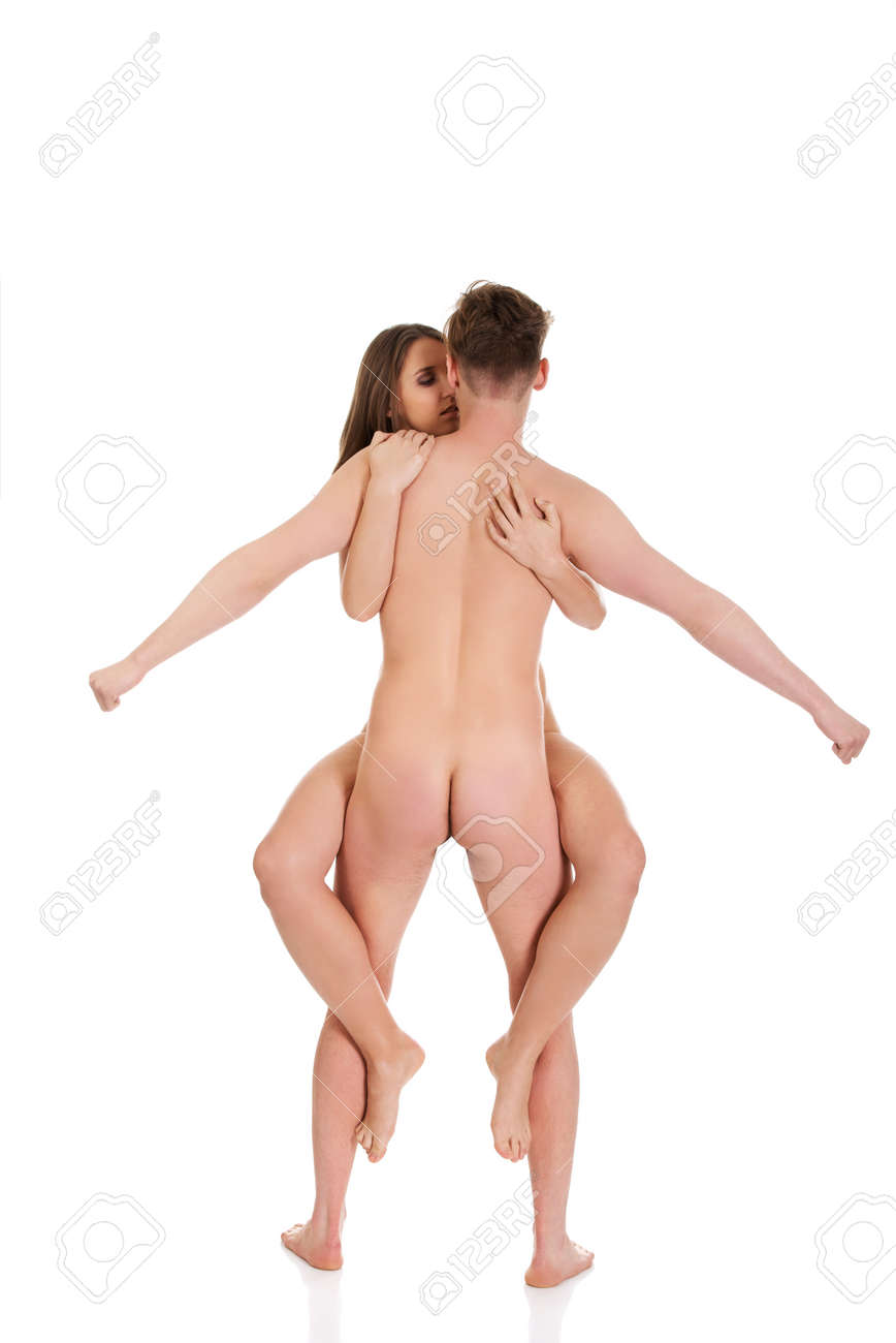 Nude man and woman