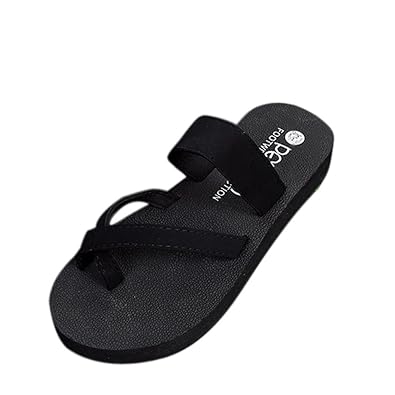 Sexy toes black flip flops