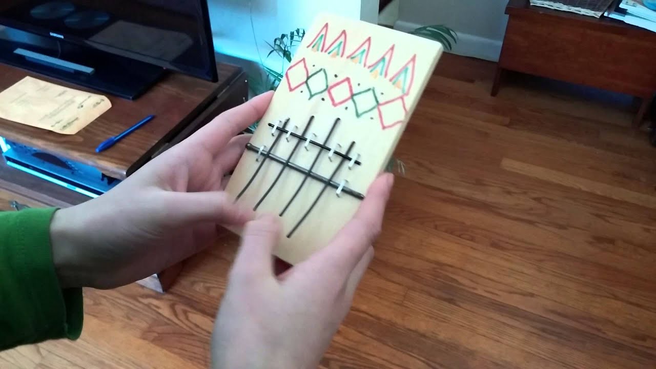 Making a thumb piano