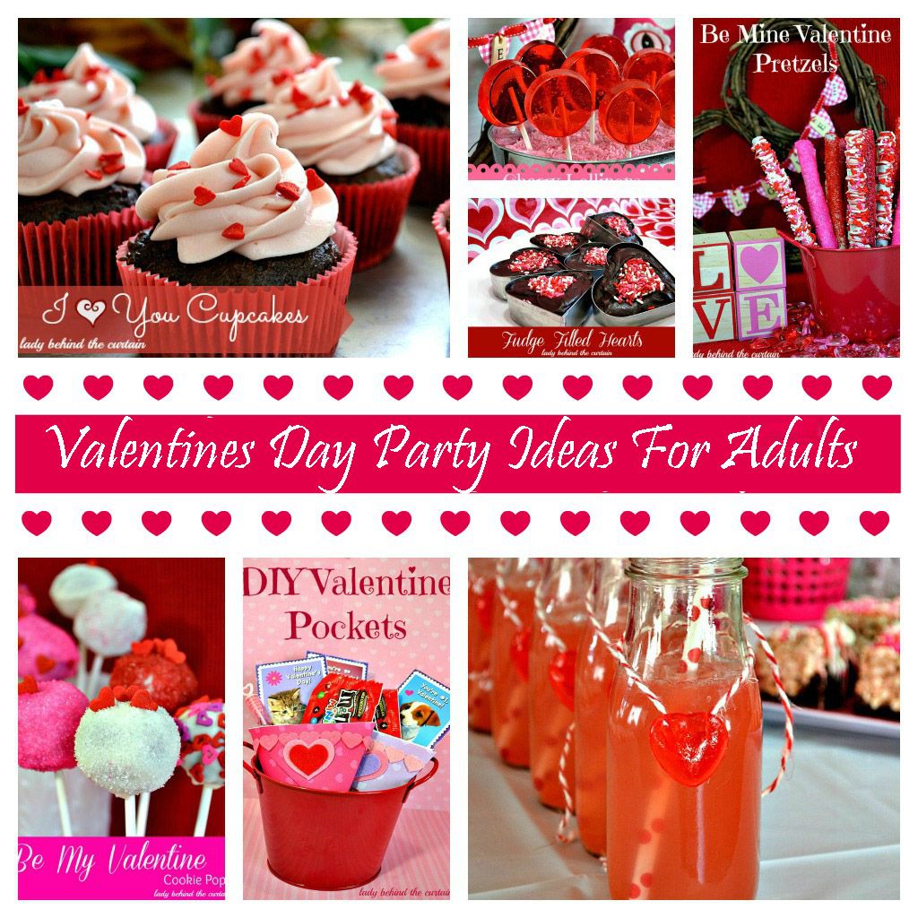 Adult day party valentine