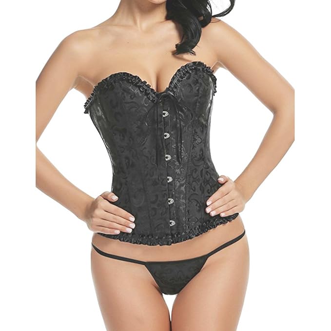 Sexy plus size corset