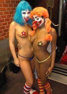 Sexy clown girls nude