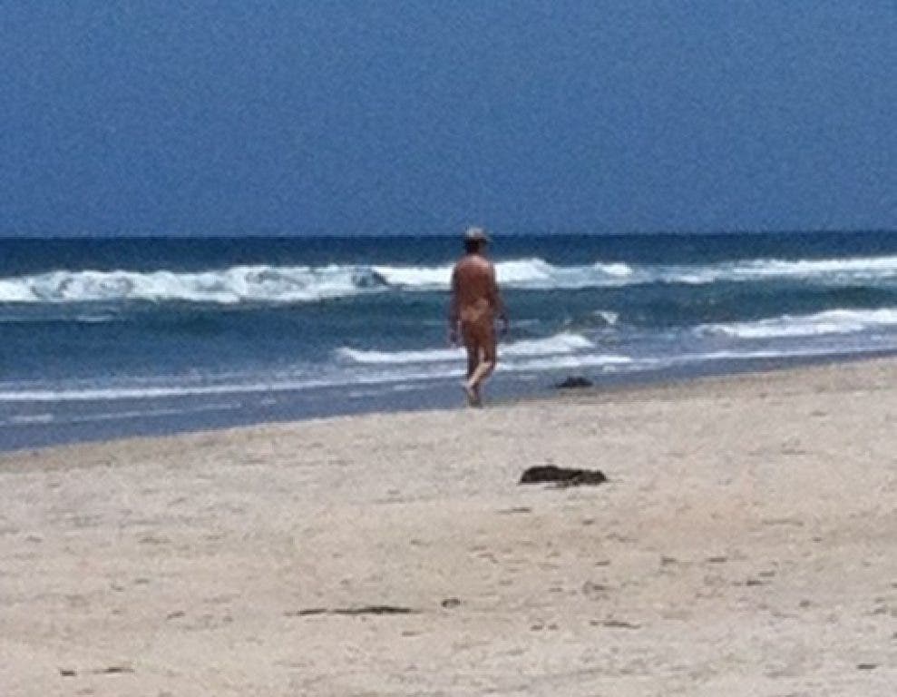Non nude models beach
