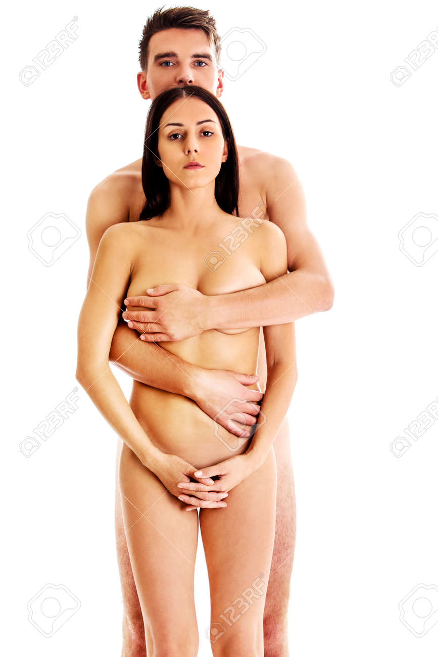 Nude man and woman