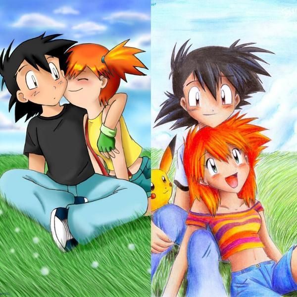 Ash and misty porn pics