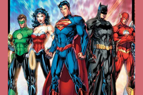 Justice league super heroes