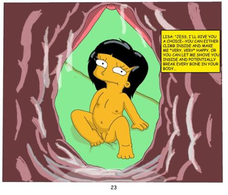 Nude bart and lisa simpson comic