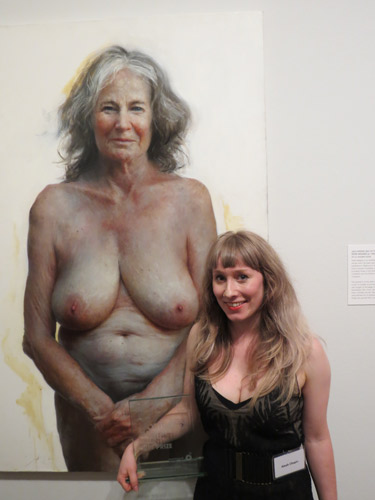 Mature nude women as art