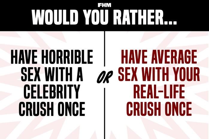 Would you rather questions sex