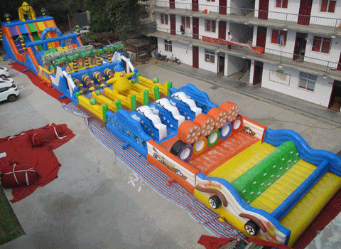 Inflatable obstacle courses for adults