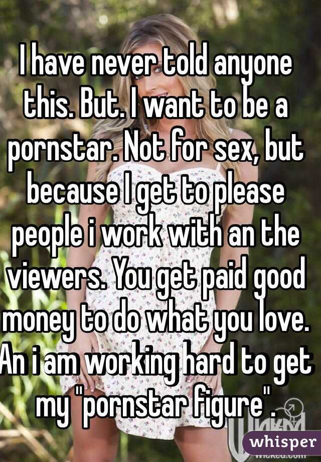 Have you got paid for sex